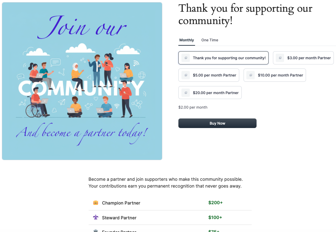 FluentCart checkout for partner subscriptions